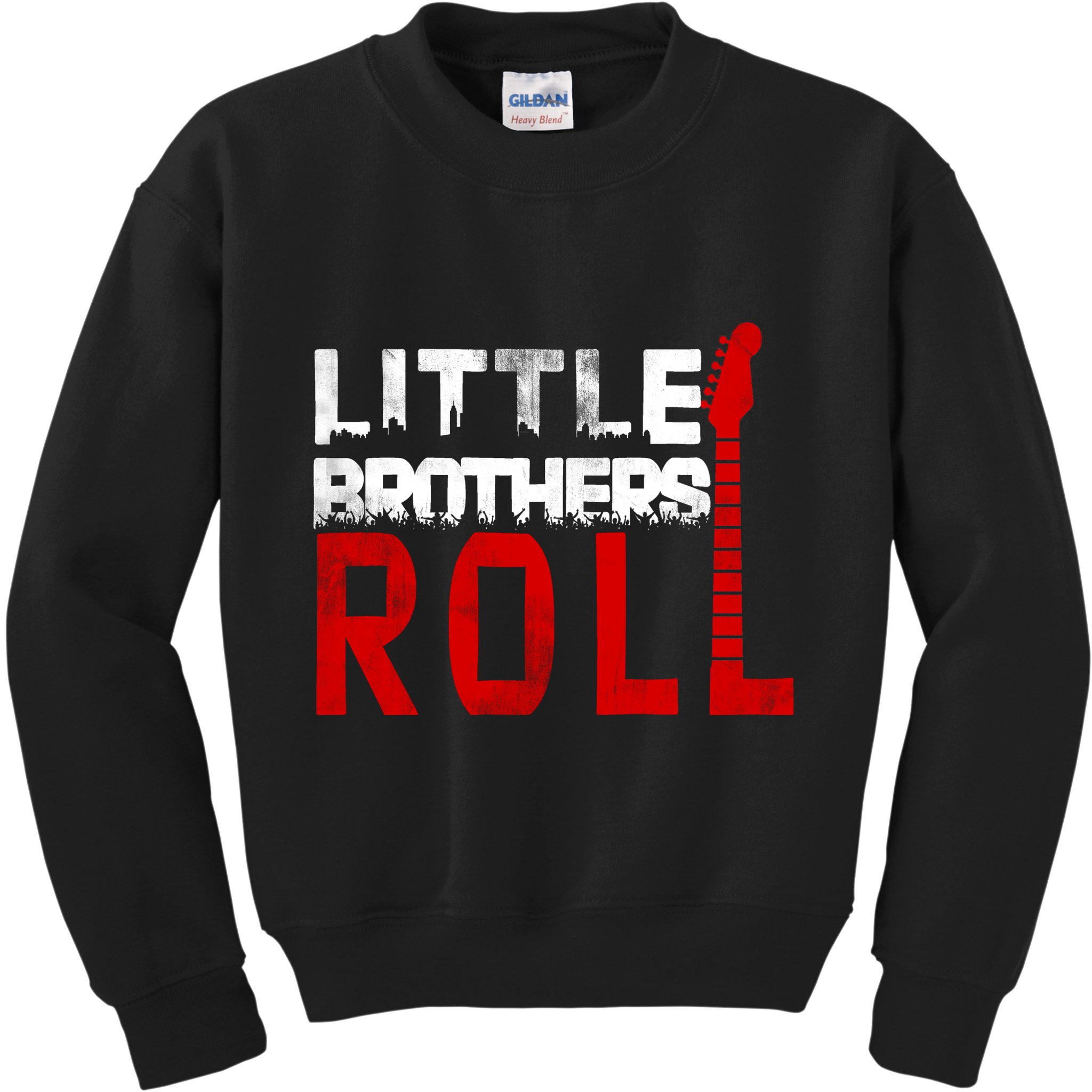 Rock And Roll Little Brothers Kids Sweatshirt