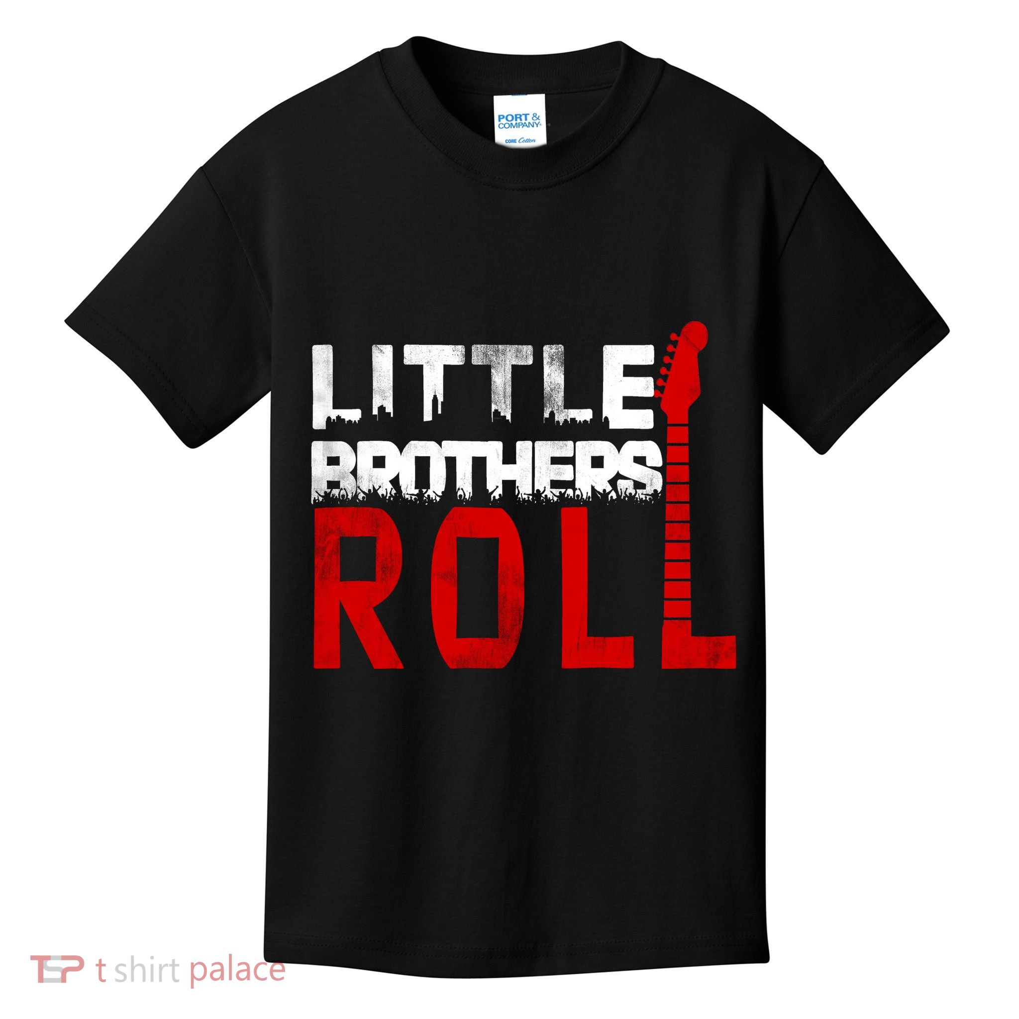 Rock And Roll Little Brothers Kids T-Shirt