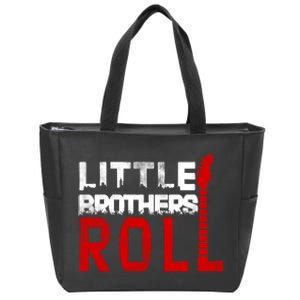 Rock And Roll Little Brothers Zip Tote Bag