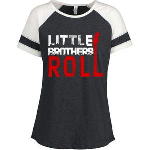 Rock And Roll Little Brothers Enza Ladies Jersey Colorblock Tee