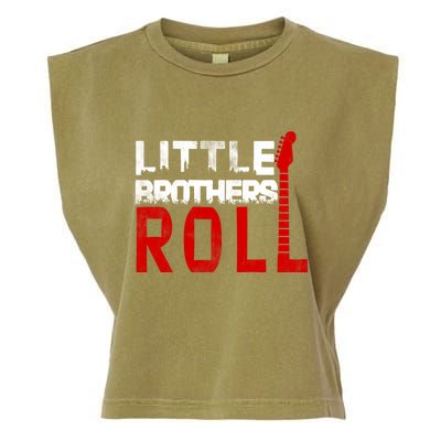Rock And Roll Little Brothers Garment-Dyed Women's Muscle Tee