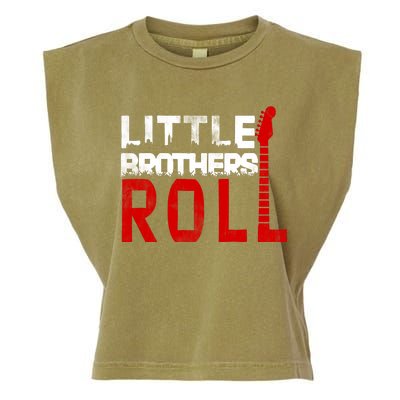 Rock And Roll Little Brothers Garment-Dyed Women's Muscle Tee