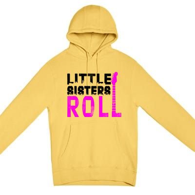 Rock And Roll Little Sisters Premium Pullover Hoodie