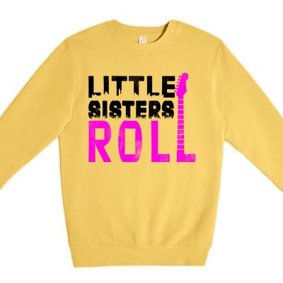 Rock And Roll Little Sisters Premium Crewneck Sweatshirt