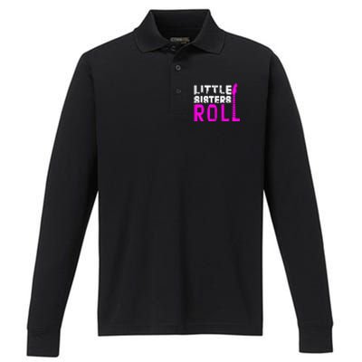 Rock And Roll Little Sisters Performance Long Sleeve Polo