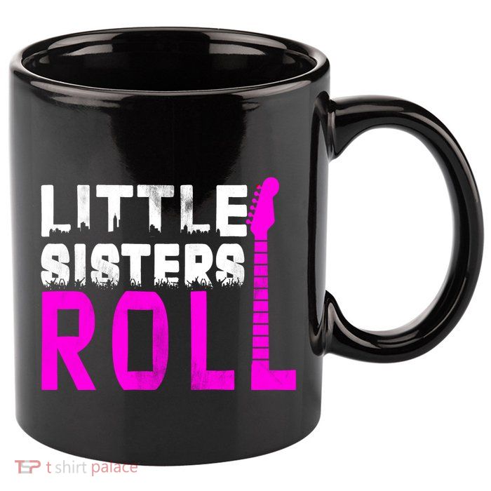 Rock And Roll Little Sisters 11oz C Handle Ceramic Mug