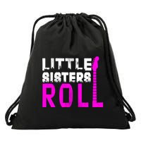 Rock And Roll Little Sisters Drawstring Bag