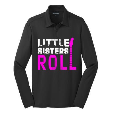 Rock And Roll Little Sisters Silk Touch Performance Long Sleeve Polo