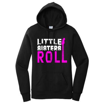 Rock And Roll Little Sisters Women's Pullover Hoodie