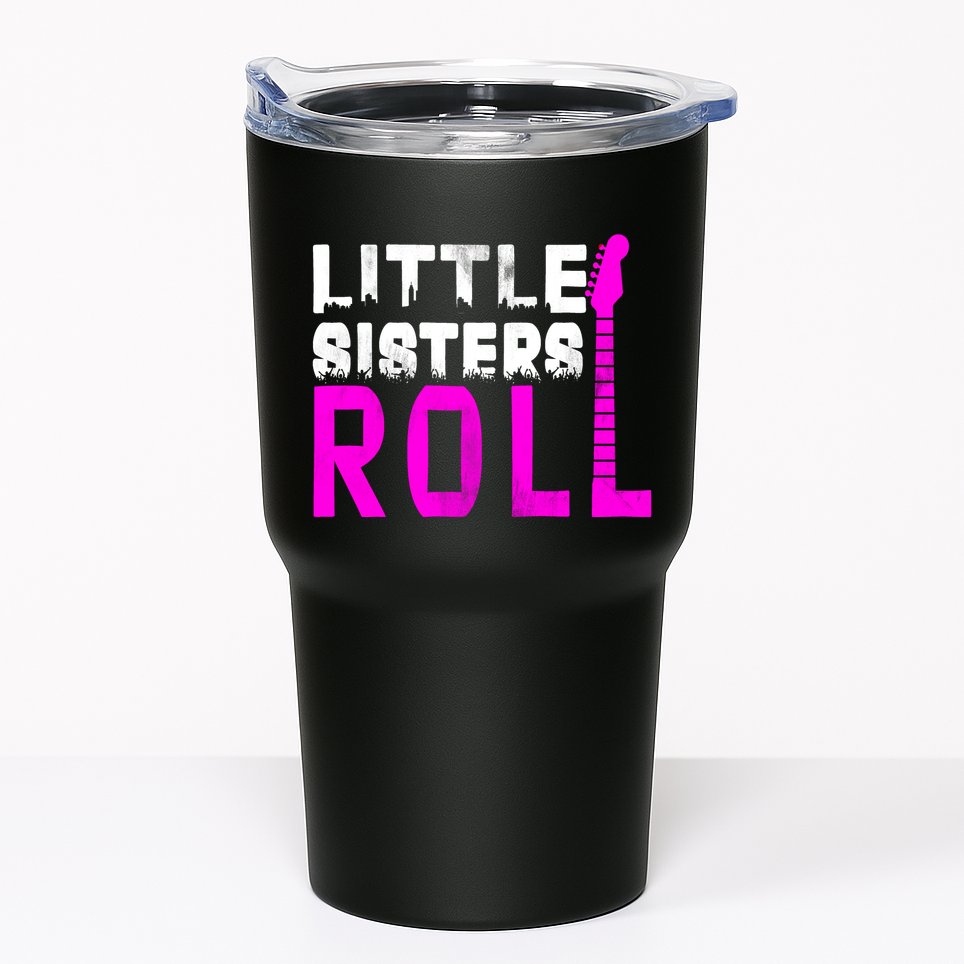 Rock And Roll Little Sisters Tumbler