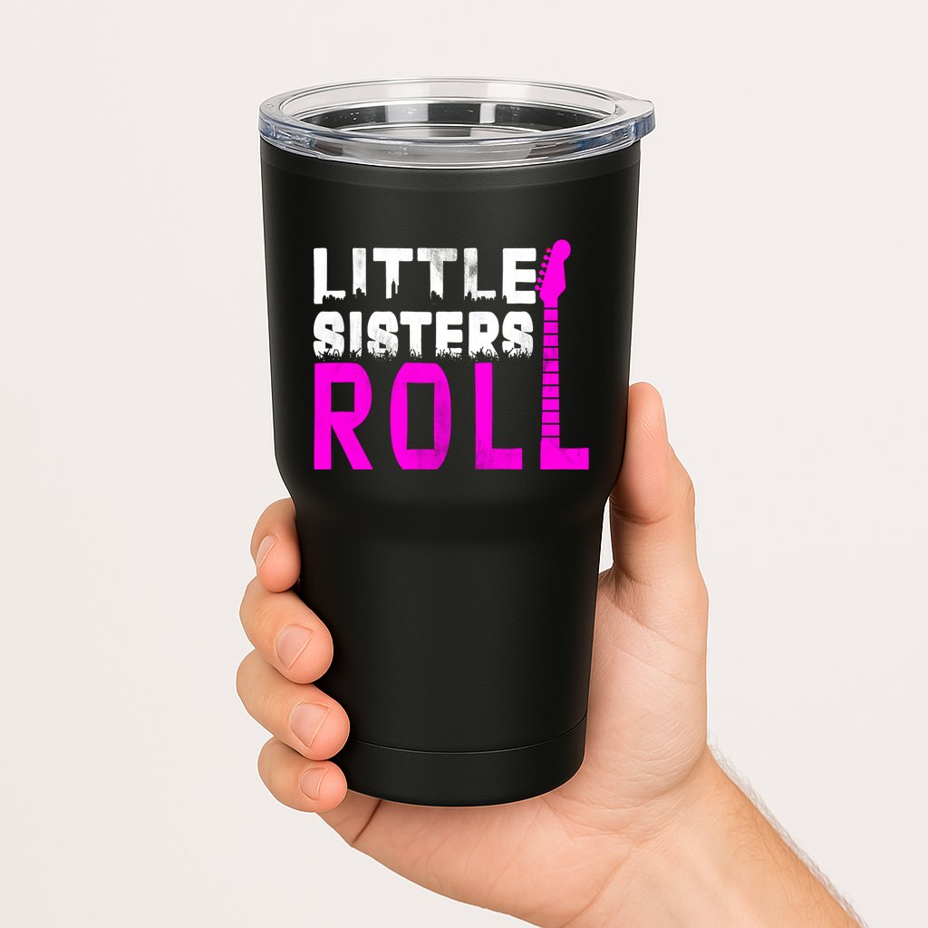 Rock And Roll Little Sisters Tumbler