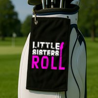 Rock And Roll Little Sisters Golf Towel