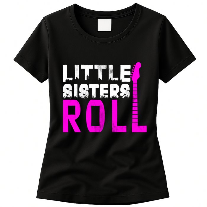 Rock And Roll Little Sisters Womens T-Shirt