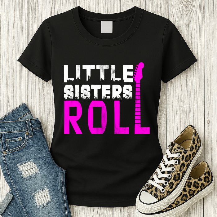 Rock And Roll Little Sisters Womens T-Shirt