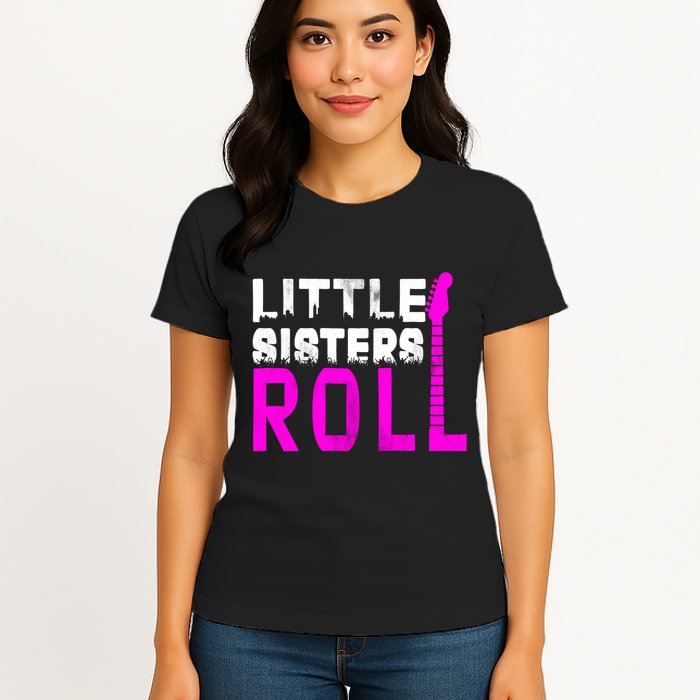 Rock And Roll Little Sisters Womens T-Shirt