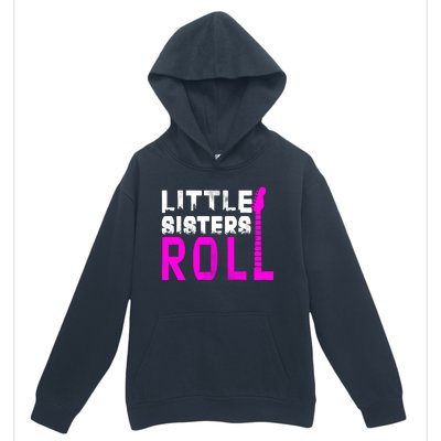 Rock And Roll Little Sisters Urban Pullover Hoodie