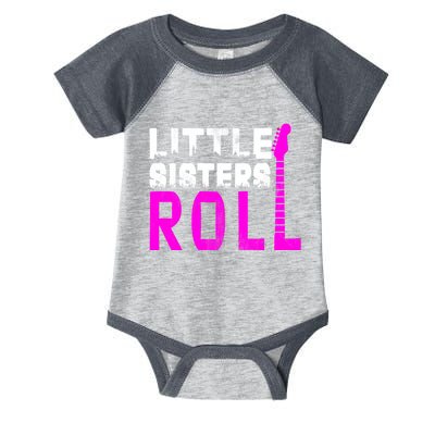 Rock And Roll Little Sisters Infant Baby Jersey Bodysuit