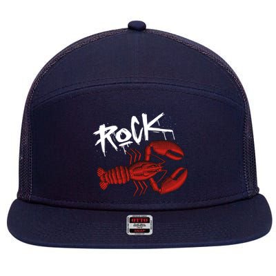 Rock Lobster 7 Panel Mesh Trucker Snapback Hat