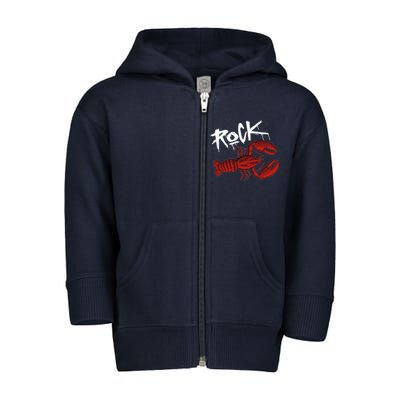 Rock Lobster Toddler Zip Fleece Hoodie