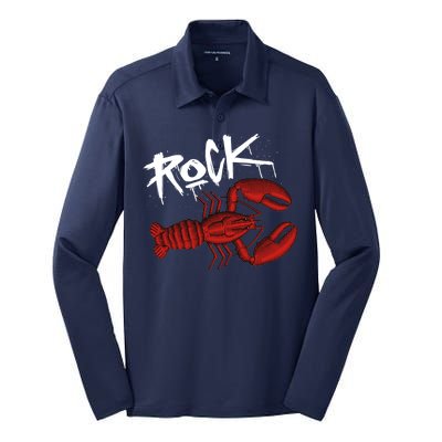 Rock Lobster Silk Touch Performance Long Sleeve Polo