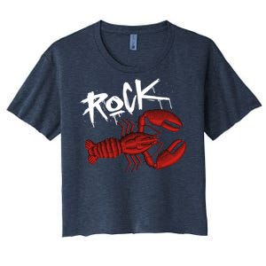 Rock Lobster Women's Crop Top Tee