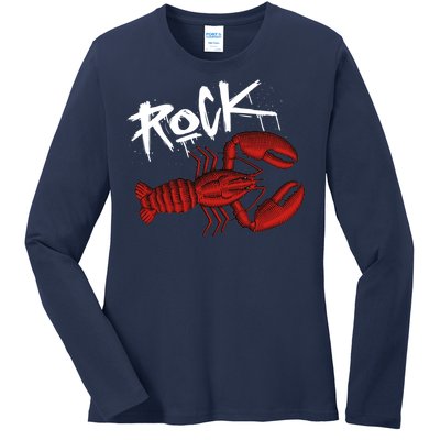 Rock Lobster Ladies Long Sleeve Shirt