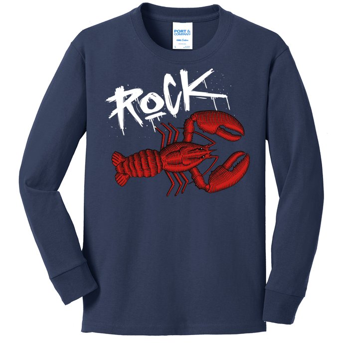 Rock Lobster Kids Long Sleeve Shirt