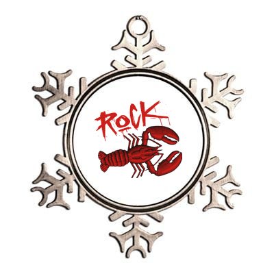 Rock Lobster Metallic Star Ornament