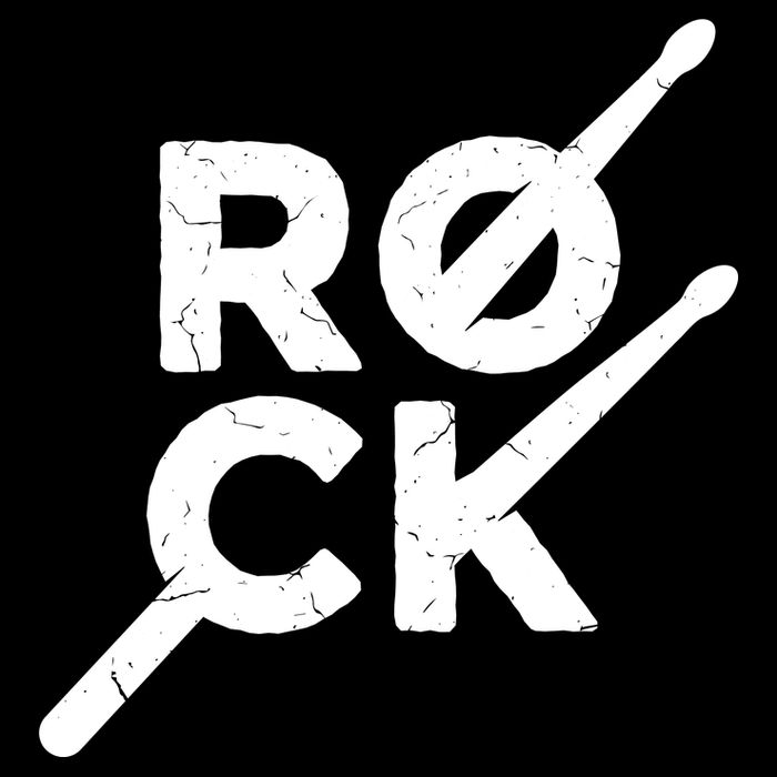 Rock Music Drum Flexfit Unipanel Trucker Cap