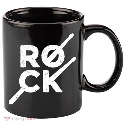 Rock Music Drum 11oz C Handle Ceramic Mug