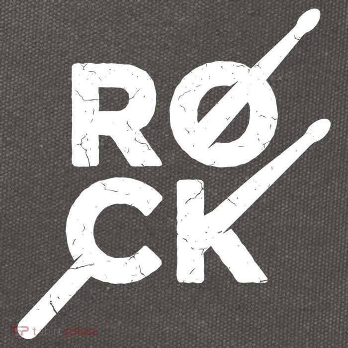 Rock Music Drum Cotton Canvas Backpack