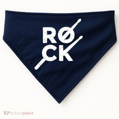 Rock Music Drum USA-Made Doggie Bandana