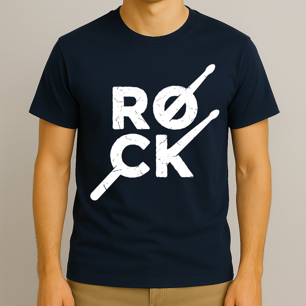 Rock Music Drum T-Shirt