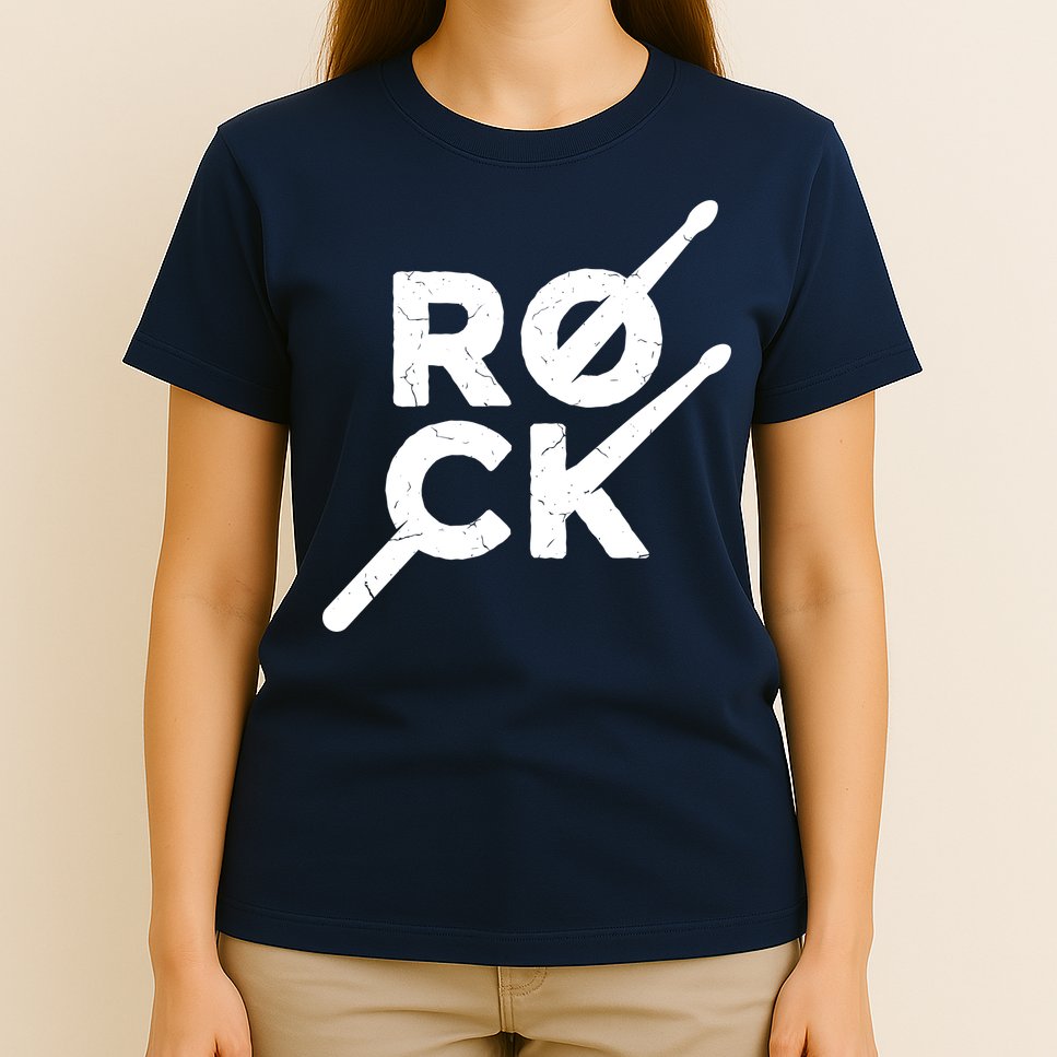 Rock Music Drum T-Shirt
