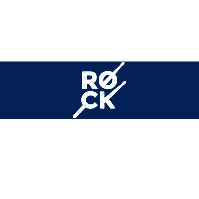 Rock Music Drum Bumper Sticker