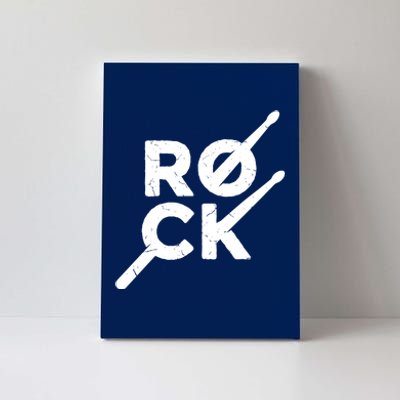 Rock Music Drum Canvas