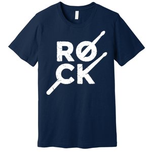 Rock Music Drum Premium T-Shirt