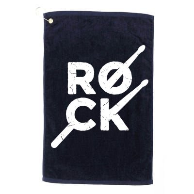 Rock Music Drum Golf Towel