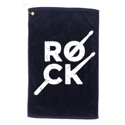 Rock Music Drum Platinum Collection Golf Towel