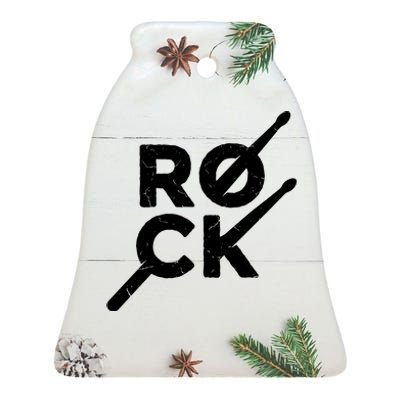 Rock Music Drum Ceramic Bell Ornament