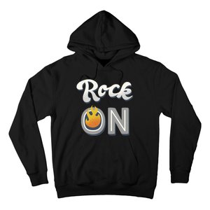 Rock On Flame Hoodie