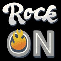 Rock On Flame Apron