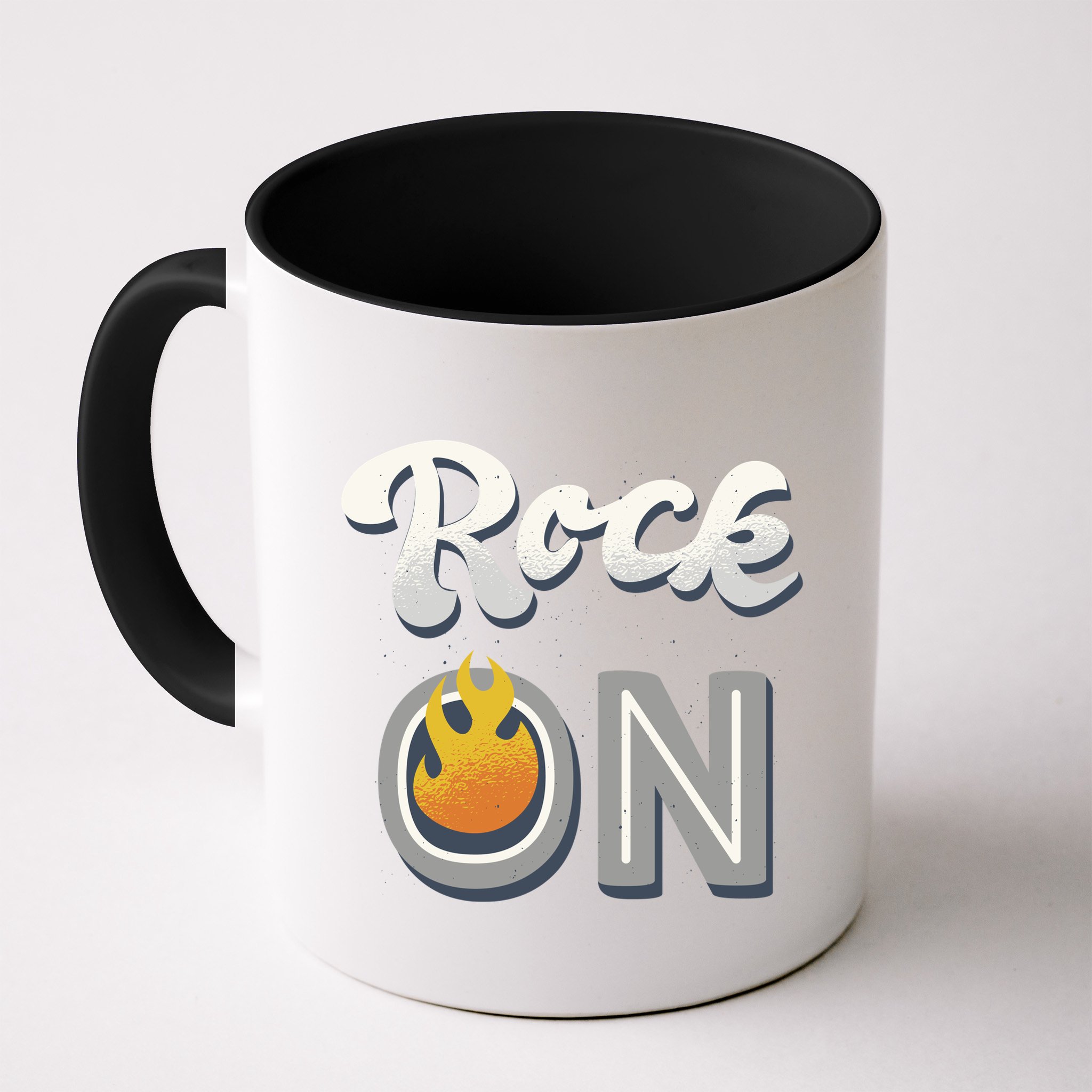 Rock On Flame Mug