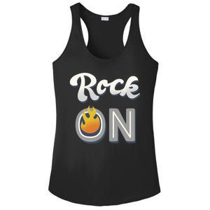 Rock On Flame Ladies PosiCharge Competitor Racerback Tank