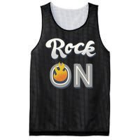 Rock On Flame Mesh Reversible Basketball Jersey Tank