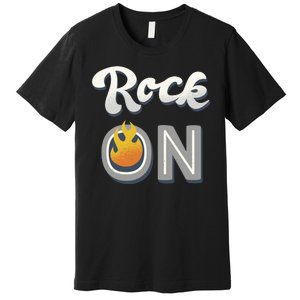 Rock On Flame Premium T-Shirt