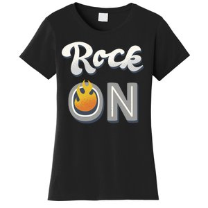 Rock On Flame Women's T-Shirt