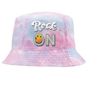 Rock On Flame Tie-Dyed Bucket Hat