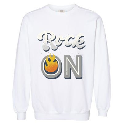 Rock On Flame Garment-Dyed Sweatshirt
