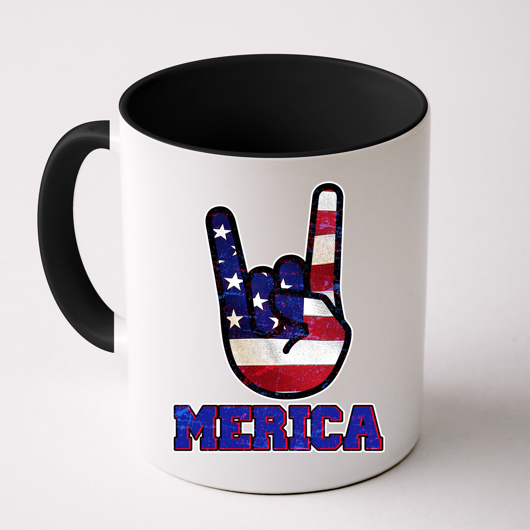 Rock On Merica Mug